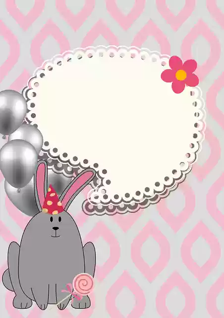 Free download Birthday Invitation Greeting Card -  free illustration to be edited with GIMP free online image editor
