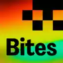 Bites App Cryptos in Seconds for Actions  screen for extension Chrome web store in OffiDocs Chromium