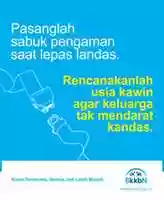Free download BKKBN Poster Bandara Sabuk Pengaman free photo or picture to be edited with GIMP online image editor