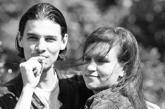 Free download Black And White Couple Love -  free free photo or picture to be edited with GIMP online image editor