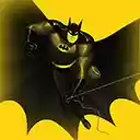 Black Bat in Yellow  screen for extension Chrome web store in OffiDocs Chromium
