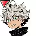 Black Clover Cursor Custom Anime Cursor for Chrome  screen for extension Chrome web store in OffiDocs Chromium