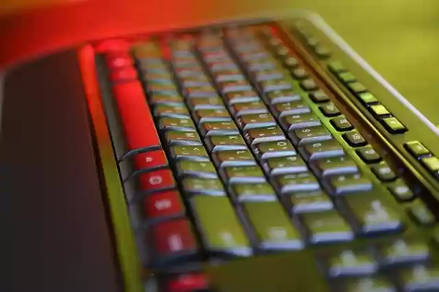 Free download Black Color Computer Keyboard -  free photo or picture to be edited with GIMP online image editor