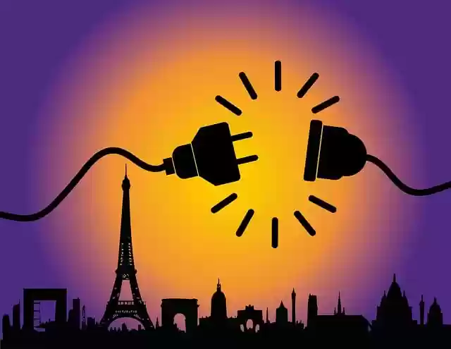 Free download blackout power saving skyline paris free picture to be edited with GIMP free online image editor