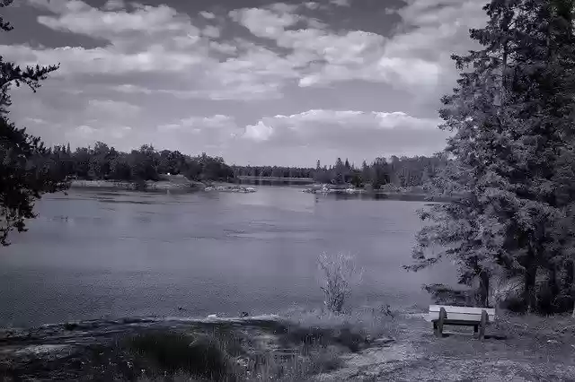 Free download Black White Scenery -  free photo or picture to be edited with GIMP online image editor