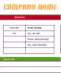 הורדה חינם תבנית חשבונית ריקה DOC, XLS או PPT בחינם לעריכה עם LibreOffice מקוון או OpenOffice Desktop מקוון