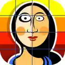 Blocky Paint Game Dive into colorful block painting fun!  screen for extension Chrome web store in OffiDocs Chromium