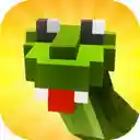 Blocky Snakes Eat candy and grow your snake in multiplayer fun!  screen for extension Chrome web store in OffiDocs Chromium