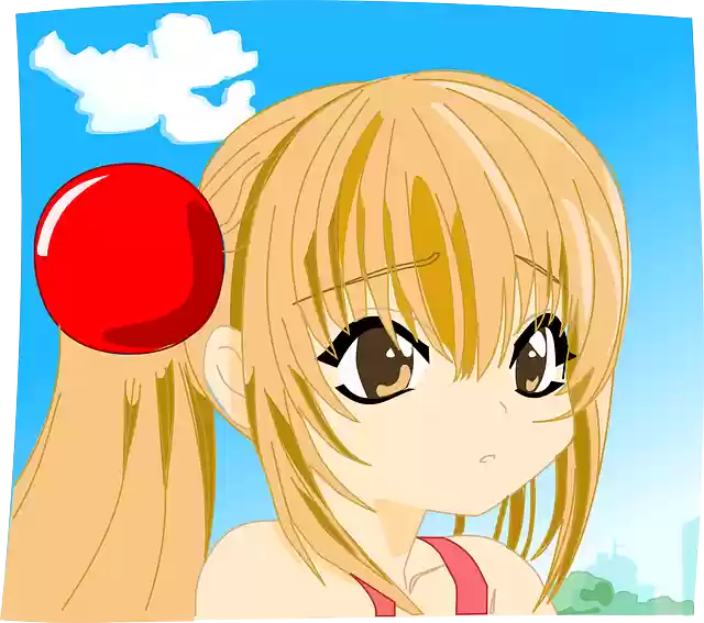 Free download Blonde Girl - Free vector graphic on Pixabay free illustration to be edited with GIMP free online image editor