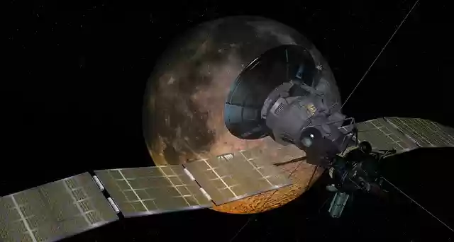 ดาวน์โหลดฟรีภาพประกอบ Blood Moon Satellite Space Travel ฟรีเพื่อแก้ไขด้วยโปรแกรมแก้ไขรูปภาพออนไลน์ GIMP