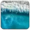 Blue Beach Waves  screen for extension Chrome web store in OffiDocs Chromium