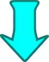 Free download Blue down arrow logo picture free photo or picture to be edited with GIMP online image editor