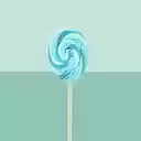 Blue Lollipop  screen for extension Chrome web store in OffiDocs Chromium