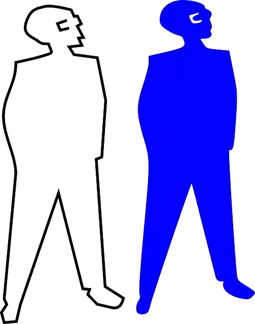 Free download Blue Man Silhouette - Free vector graphic on Pixabay free illustration to be edited with GIMP free online image editor