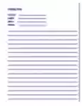Free download Blue Meeting Notes Microsoft Word, Excel or Powerpoint template free to be edited with LibreOffice online or OpenOffice Desktop online