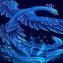 blue phoenix wallpaper  screen for extension Chrome web store in OffiDocs Chromium