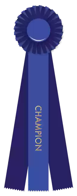 Free download Blue Ribbon Champion Winner -  free illustration to be edited with GIMP free online image editor