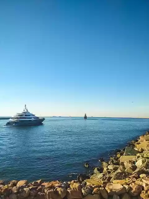 Free download Boats Sea Landscape -  free photo or picture to be edited with GIMP online image editor