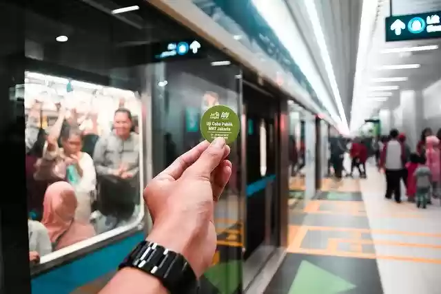 Free download Bokeh Station Mrt -  free photo or picture to be edited with GIMP online image editor