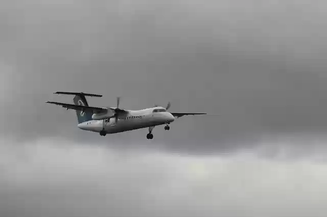 Free download bombardier dash 8 q311 zk neg free picture to be edited with GIMP free online image editor