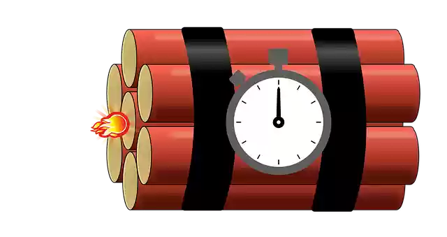 دانلود رایگان تصویر Bomb Timer About To Blow برای ویرایش با ویرایشگر تصویر آنلاین GIMP