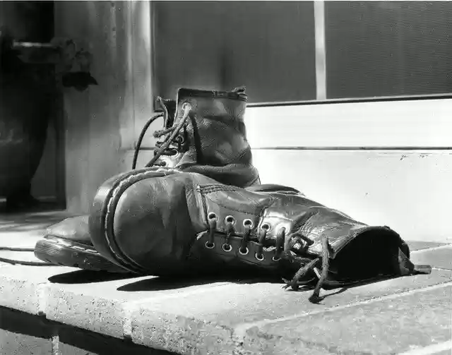 Free download Boots Old Shoes Ragged -  free photo or picture to be edited with GIMP online image editor