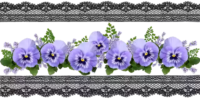 Free download Border Floral Banner -  free photo or picture to be edited with GIMP online image editor