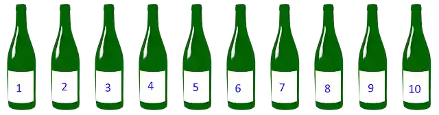 Free download Bottles Green Ten -  free illustration to be edited with GIMP free online image editor