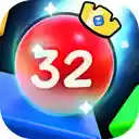 Bounce Merge Game Combine numbers for endless fun!  screen for extension Chrome web store in OffiDocs Chromium