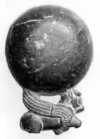Free download Bowl with a handle in the form of a winged bull free photo or picture to be edited with GIMP online image editor