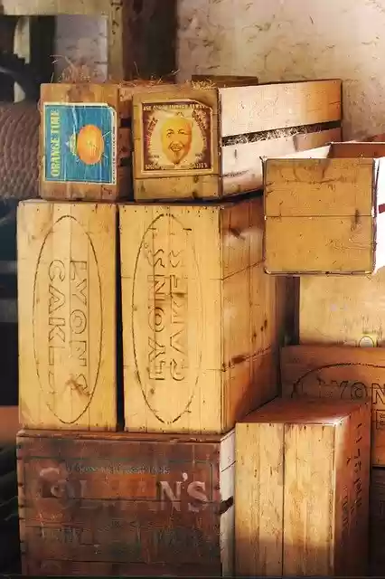 Free download Boxes Crates Warehouse -  free photo or picture to be edited with GIMP online image editor