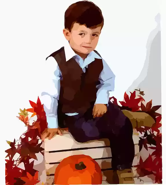 Free download Boy Child Autumn - Free vector graphic on Pixabay free illustration to be edited with GIMP free online image editor