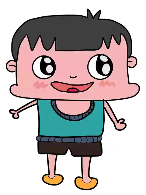 Free download Boys Cute Kids Little -  free illustration to be edited with GIMP free online image editor