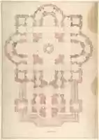 Free download Bramantes Plan for St. Peters free photo or picture to be edited with GIMP online image editor