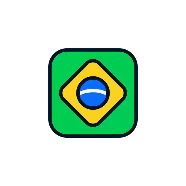 Free download Brazil Icon Flag -  free illustration to be edited with GIMP free online image editor