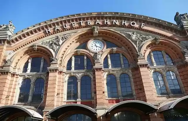 Free download Bremen Railway Station -  free photo or picture to be edited with GIMP online image editor