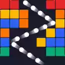 Brick Breaker Retro Game  screen for extension Chrome web store in OffiDocs Chromium