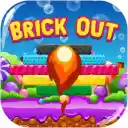 Brick Out Game Runs Offline  screen for extension Chrome web store in OffiDocs Chromium