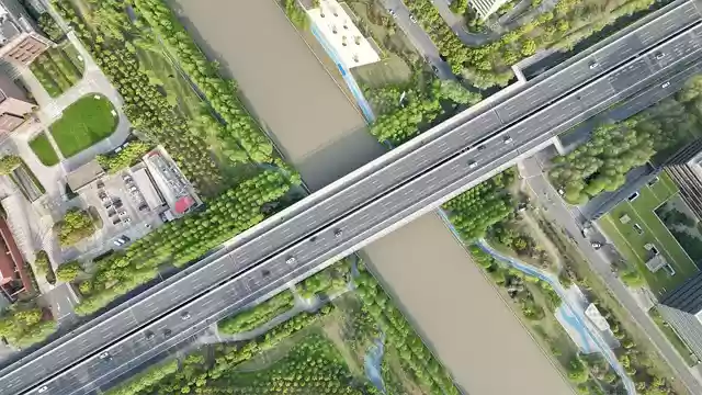 Free download bridge aerial photography drone dji free picture to be edited with GIMP free online image editor