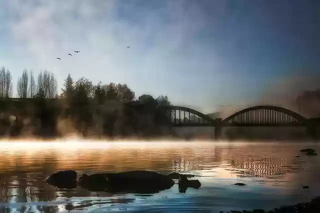 Free download Bridge Lombardy River -  free free photo or picture to be edited with GIMP online image editor