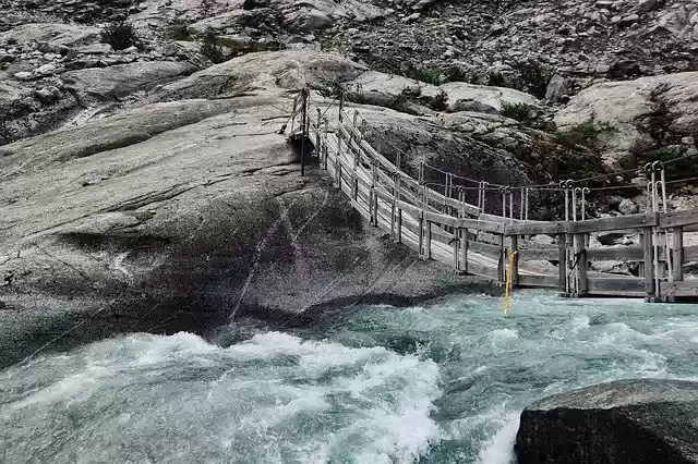 Free download Bridge River Torrent -  free free photo or picture to be edited with GIMP online image editor