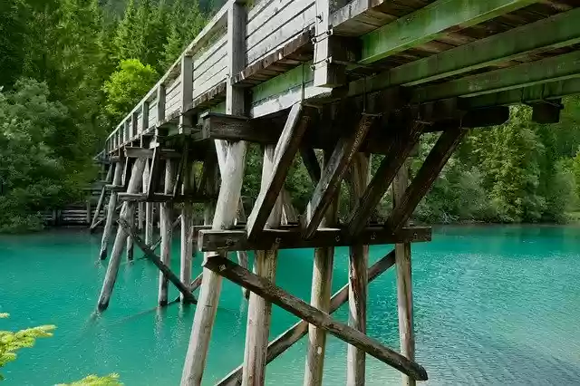 Free download Bridge Wooden Boardwalk -  free photo or picture to be edited with GIMP online image editor