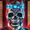 BRIGHT MASK SKULL | Watch Dogs Legion TOP ART  screen for extension Chrome web store in OffiDocs Chromium