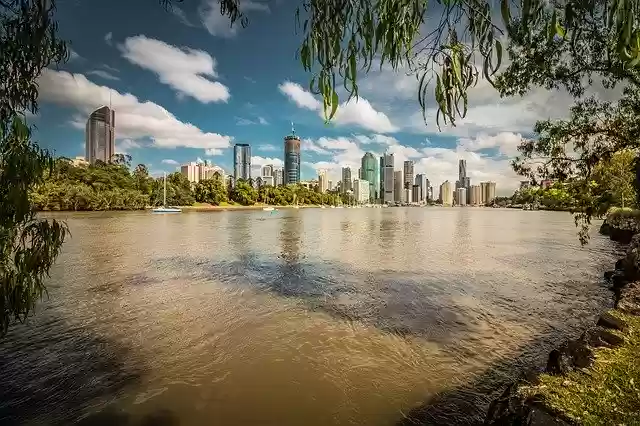 Free download Brisbane Cityscape River -  free photo or picture to be edited with GIMP online image editor