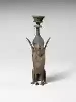 Free download Bronze ornament in the form of a seated male sphinx free photo or picture to be edited with GIMP online image editor