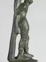 Free download Bronze thymiaterion (incense burner) with Marsyas free photo or picture to be edited with GIMP online image editor