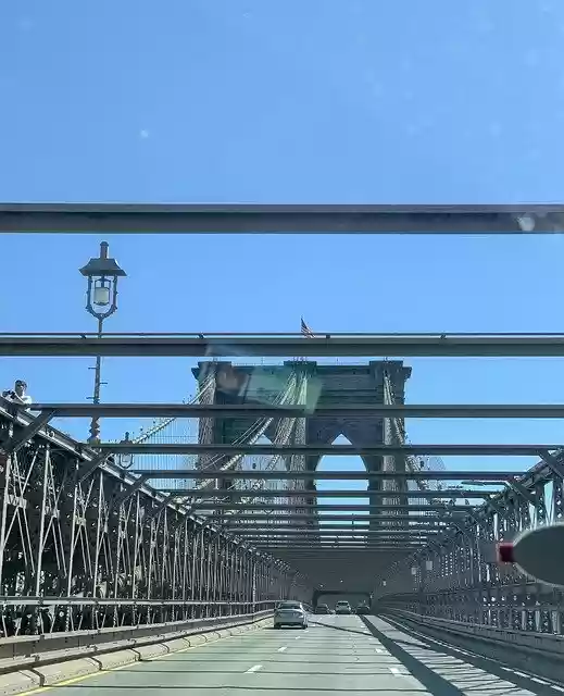 Free download Brooklyn Bridge Manhattan Nyc -  free photo or picture to be edited with GIMP online image editor