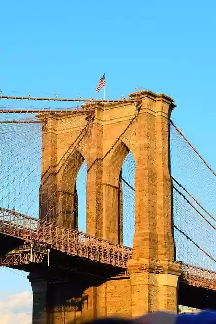 Free download Brooklyn Usa Bridge -  free photo or picture to be edited with GIMP online image editor