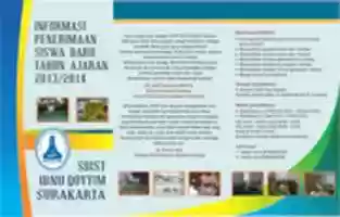 Free download Brosur PSB 2013 2114depan free photo or picture to be edited with GIMP online image editor