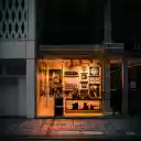 Brown and White Store Front  screen for extension Chrome web store in OffiDocs Chromium